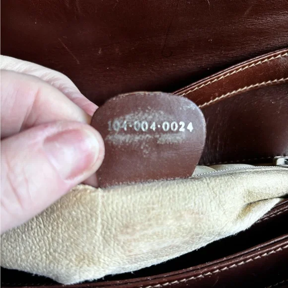 Rare Gucci Vintage 80s Monogram Canvas & Leather - Picture 5 of 15